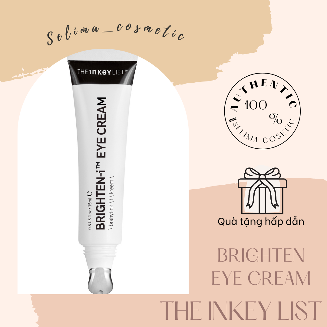 Kem Mắt The INKEY List Caffeine Eye Cream