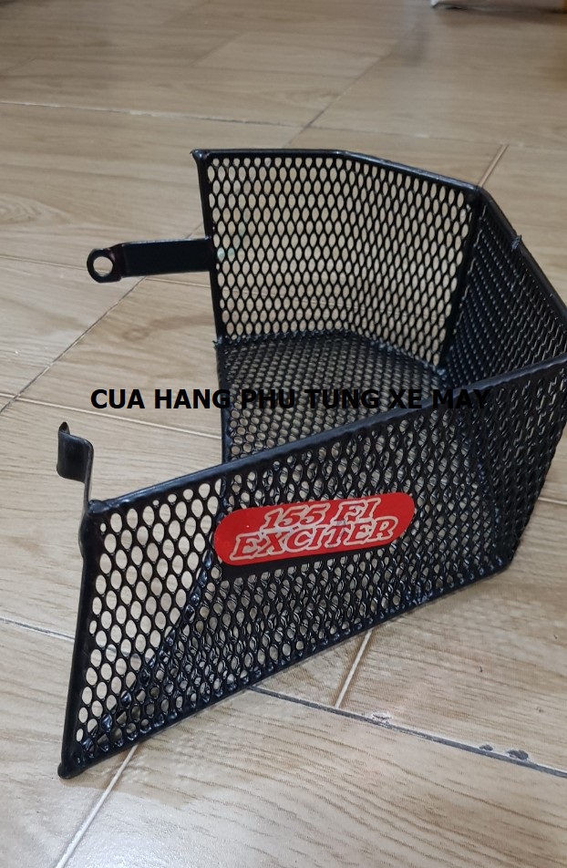 Rổ gắn bên hong xe Exciter 155 bền, đẹp