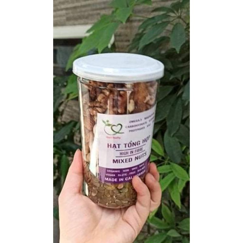 500G Hạt Dinh Dưỡng Mix Hạt Ăn Liền Thơm Ngon