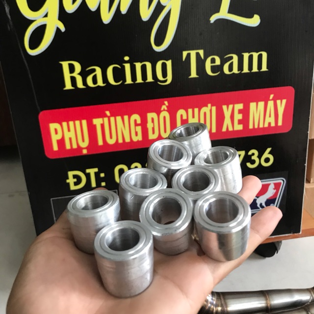[HCM]tiêu nhôm cnc phi 32 gắn cho pô giả zinn như zinn chống ồn nổ theo lực không hụp không phè