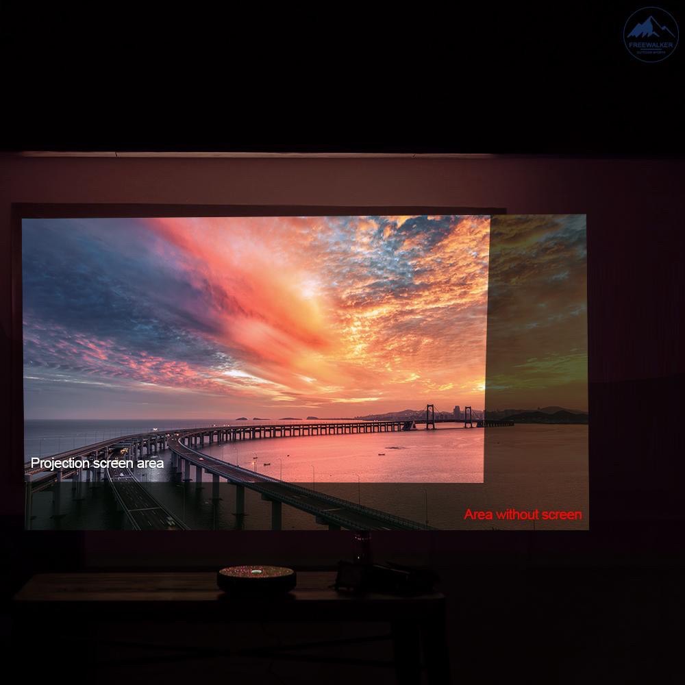 Màn chiếu cao cấp, màn chiếu hỗ trợ tương phản cao 100 inch