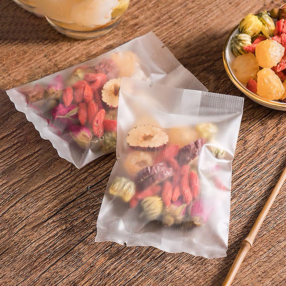 10 gói trà dưỡng nhan hoa hồng hoa cúc