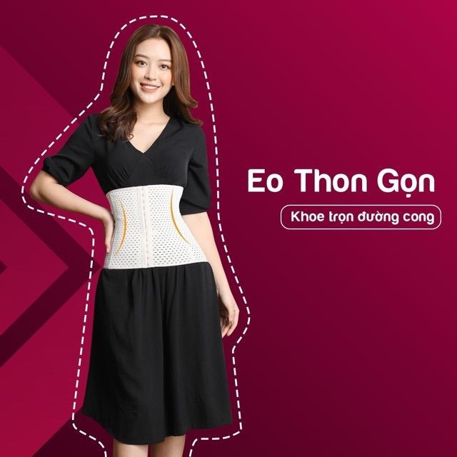 Nịt Bụng Giảm Eo MỚI CAO 25cm
