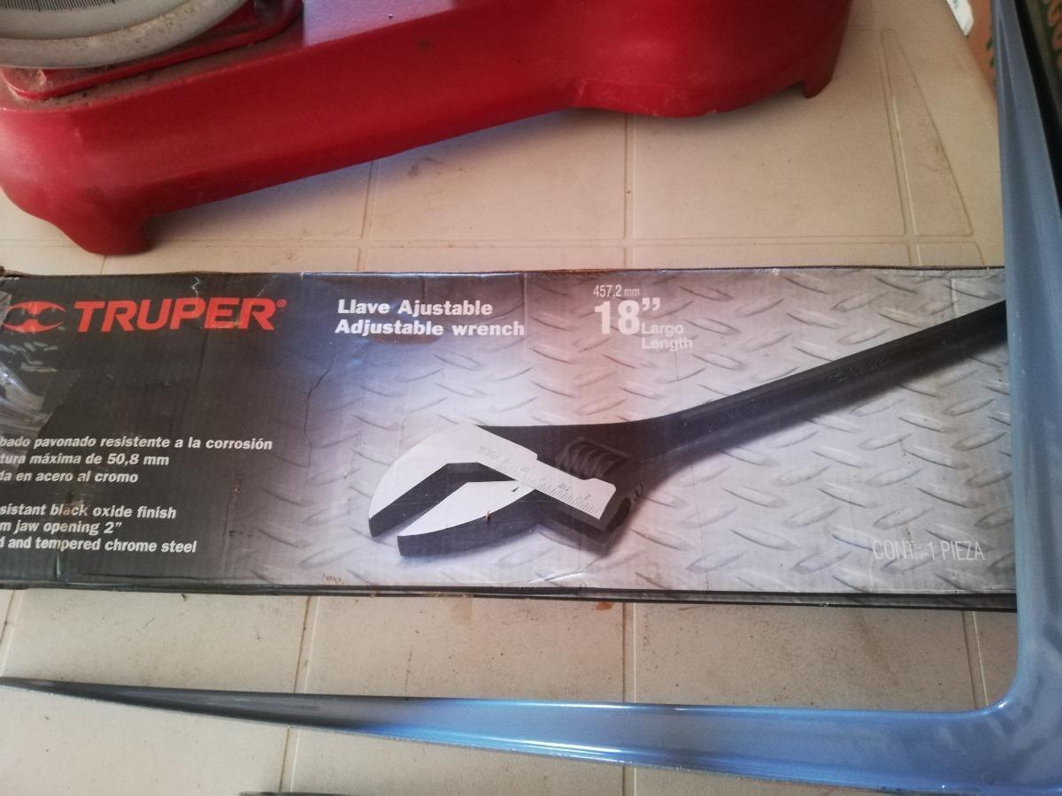450mm Mỏ lết đen Truper 15498 (PET-18)