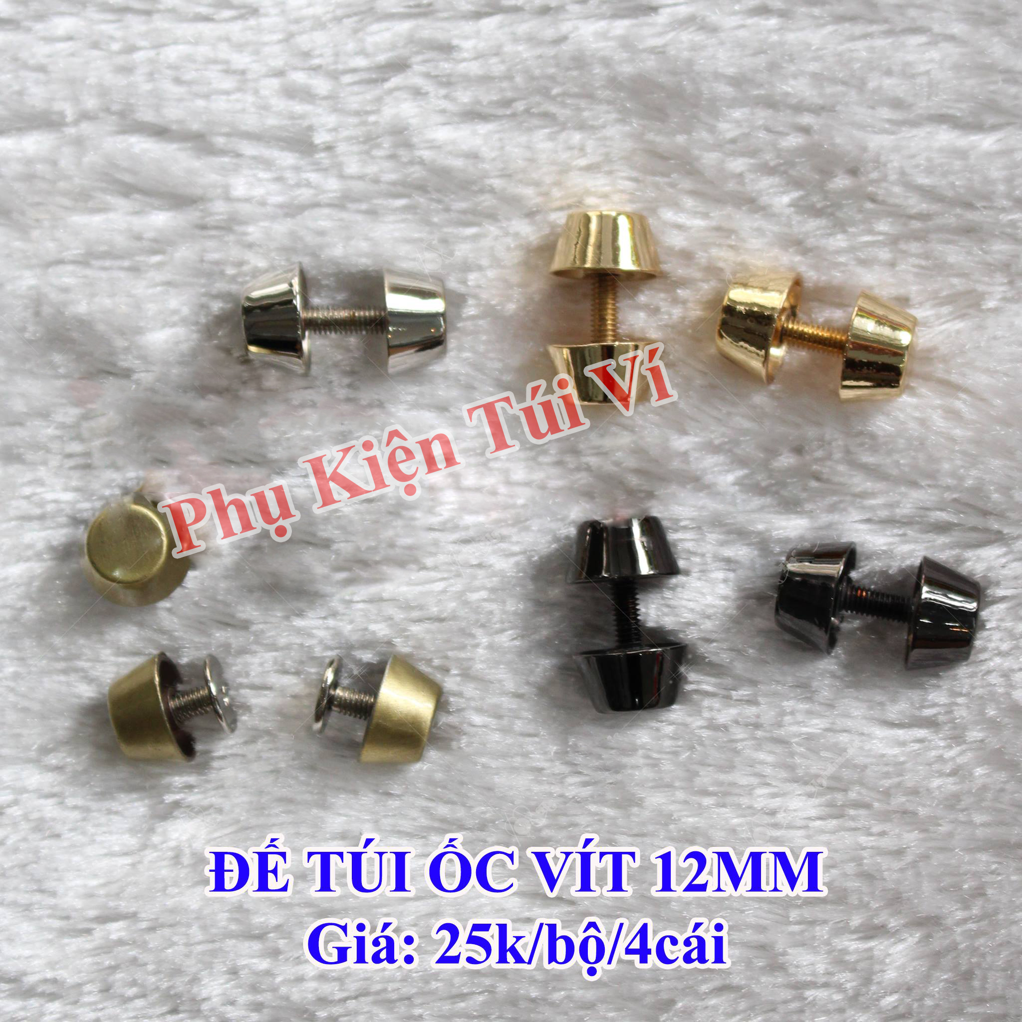 Đế Túi Ốc Vít 12mm (38k/bộ/4 cái)