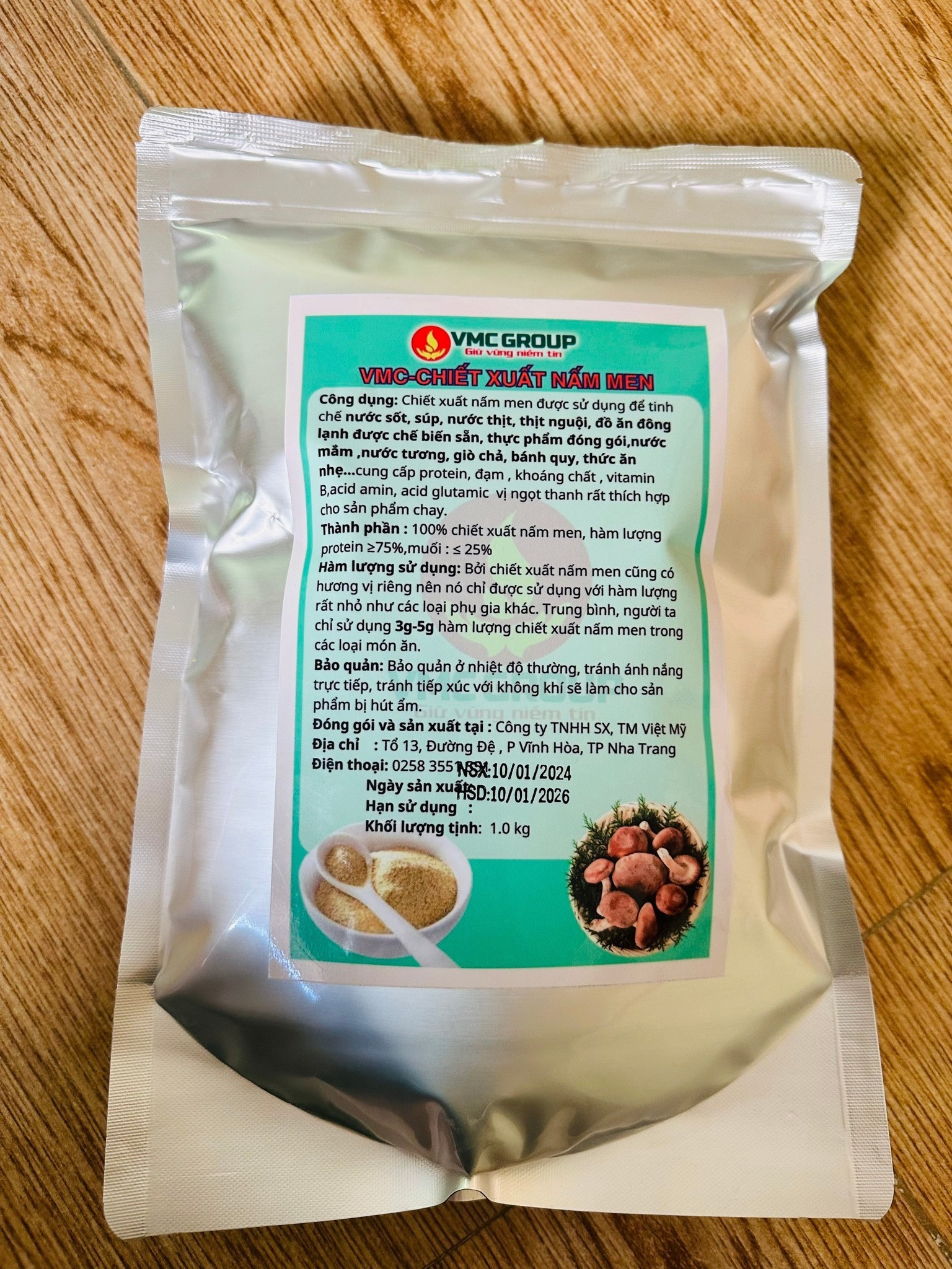 VMC- CHIẾT XUẤT NẤM MEN