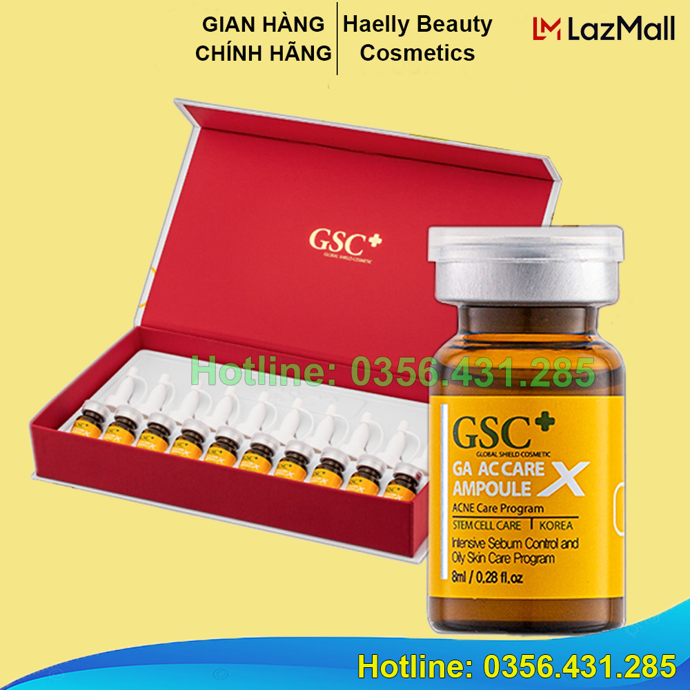 Tế bào gốc trị mụn gsc ga ac care ampoule