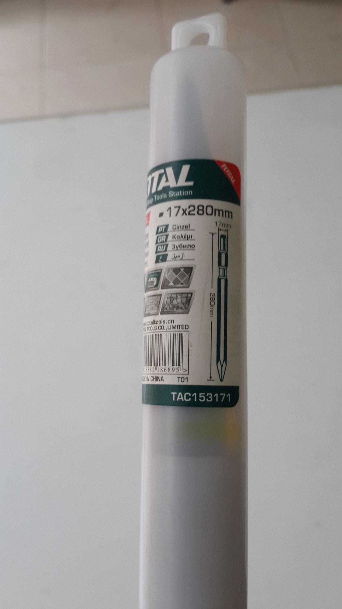 Mũi đục nhọn đuôi lục giác Total TAC153171 (17x280mm)