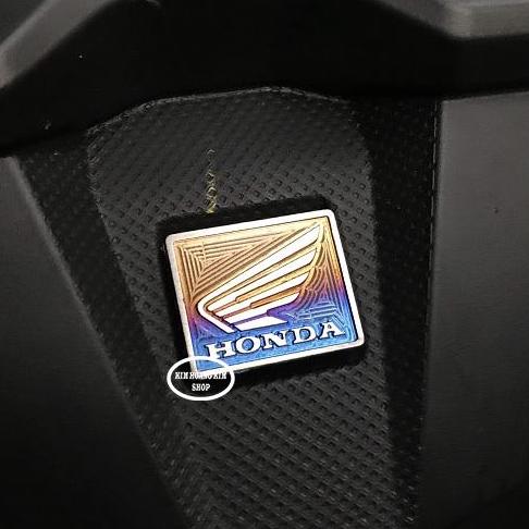 Tem Titanium 3D Logo Cánh Chim (titan 100%)