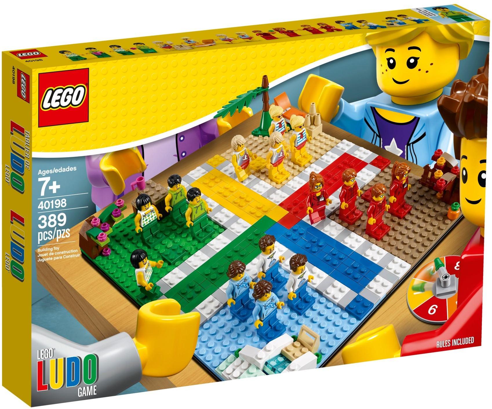 [Hộp bị cắt seal] 40198 LEGO Ludo Game -  Cờ Cá Ngựa