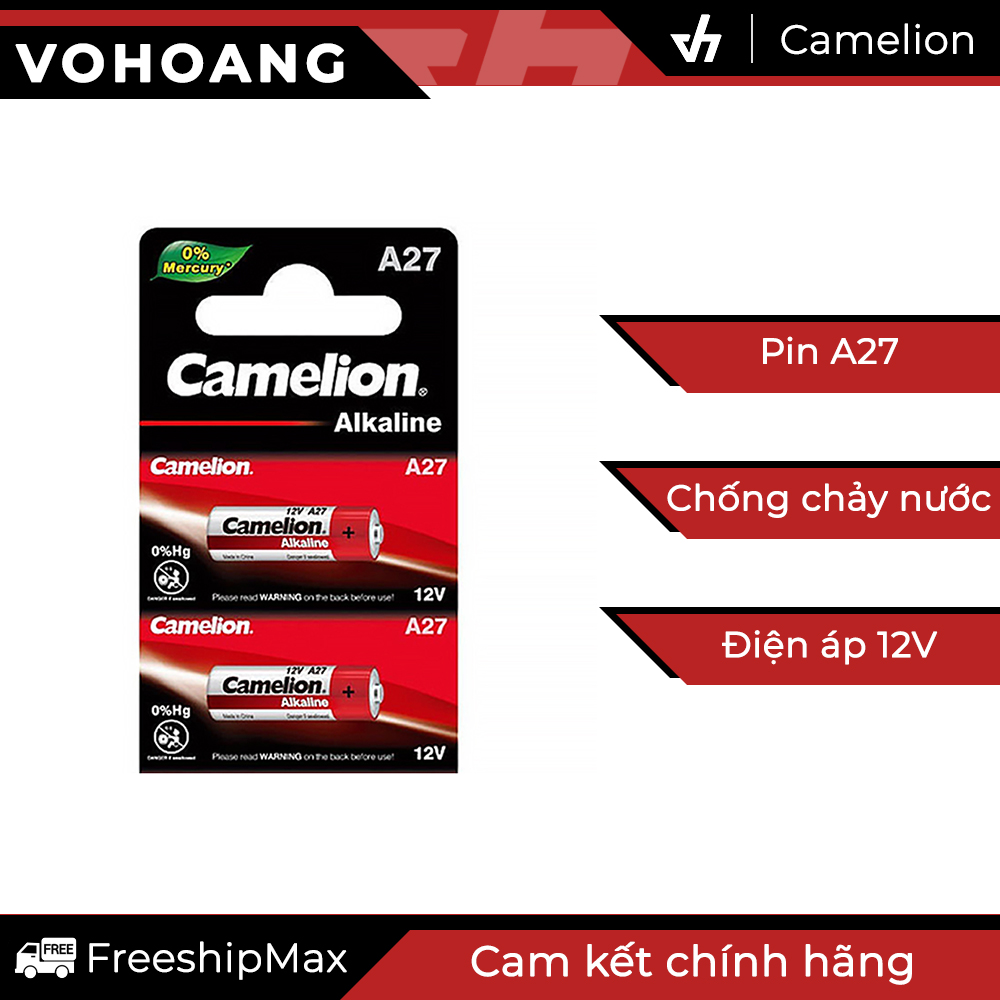 Combo 2 Pin Camelion A27 Alkaline