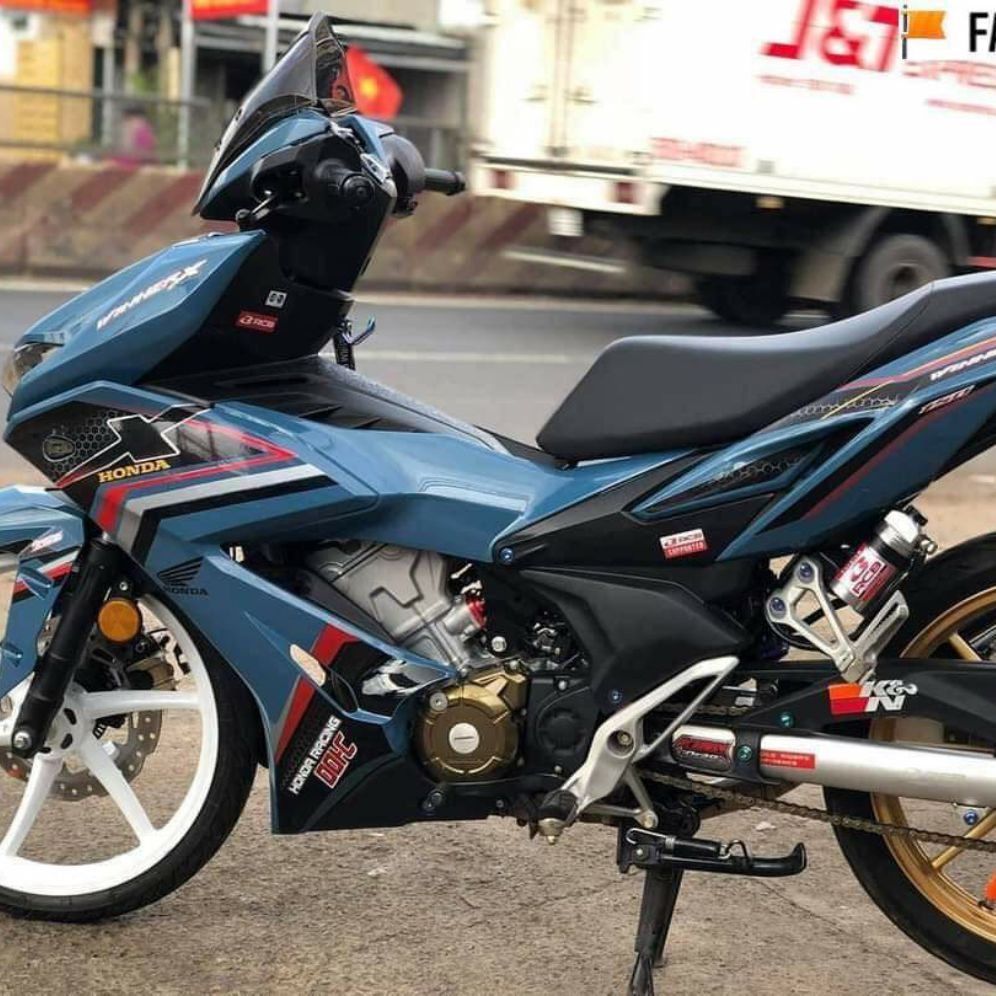 [HCM]Tem xe winnerX mẫu tem rời cai cấp dán xe xanh xám xi măng