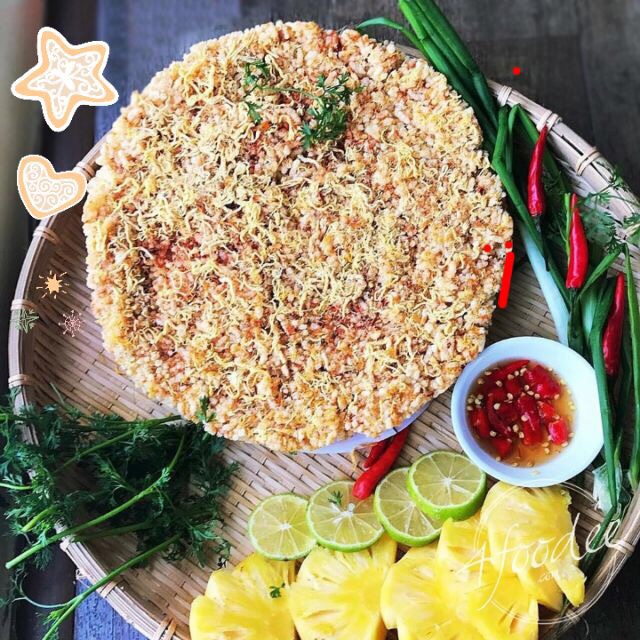 Combo 5 Túi Cơm Cháy Chà Bông Siêu Ngon ( túi190g )