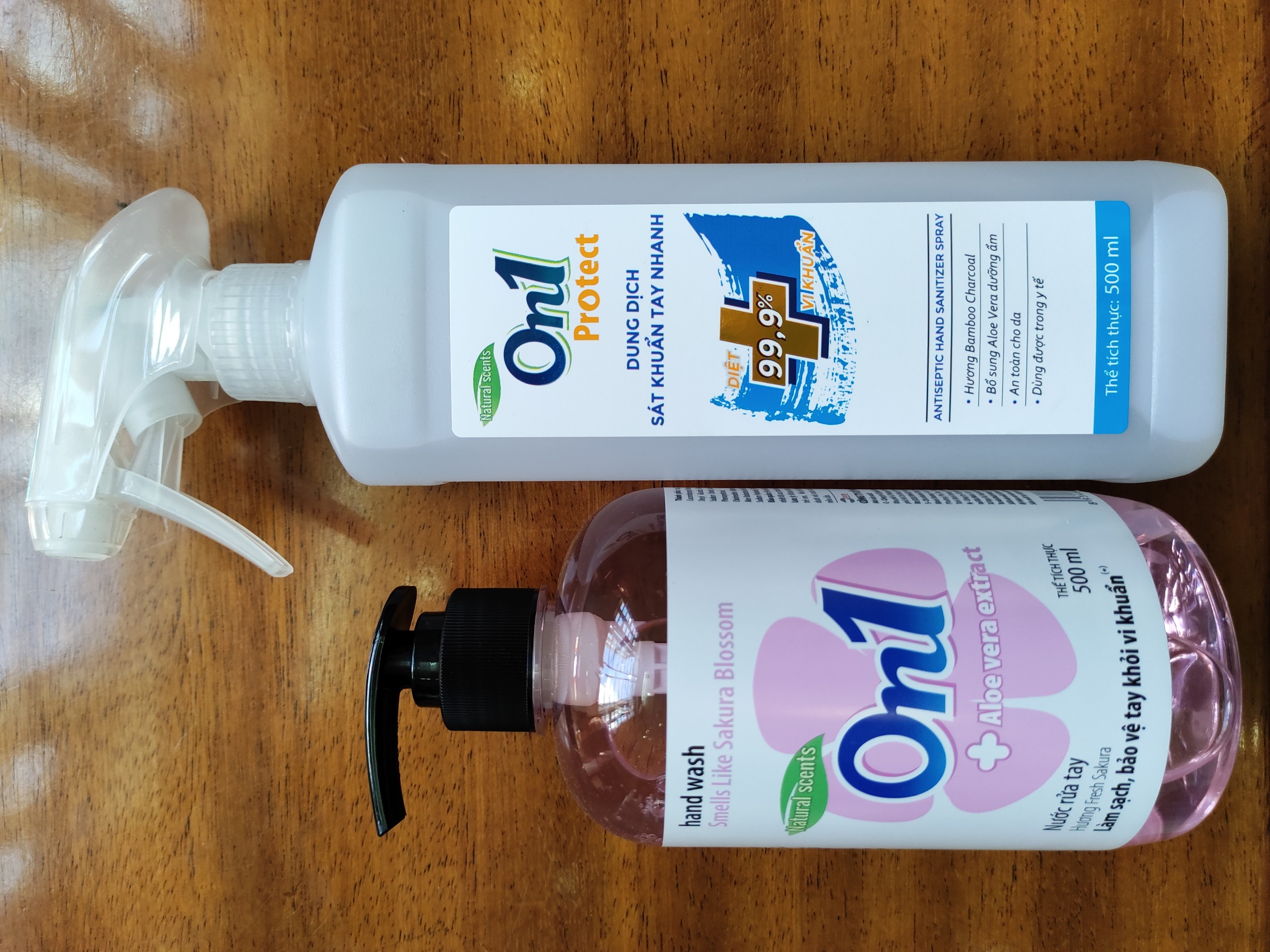 Combo SÁT KHUẨN NHANH+NƯỚC RỬA TAY 500ML