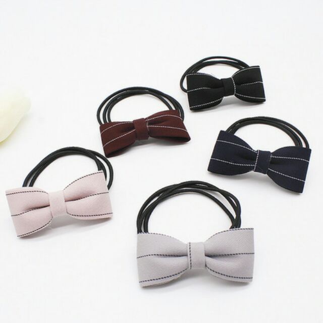 Set 5 Cột Tóc Nơ