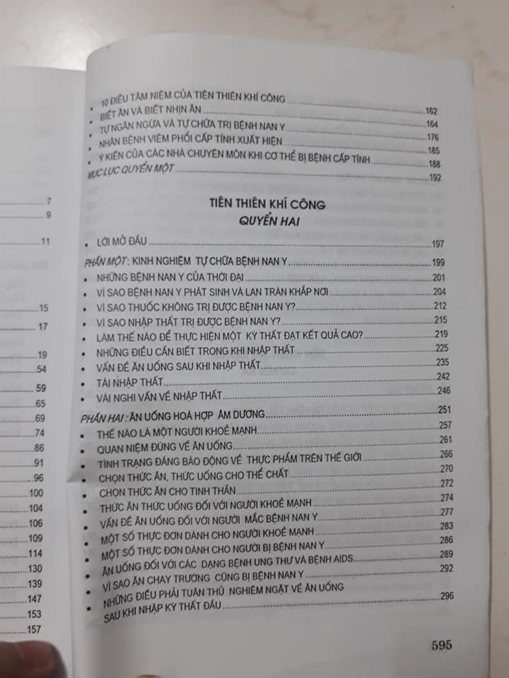 Sách Tiên Thiên Khí Công Toàn Tập