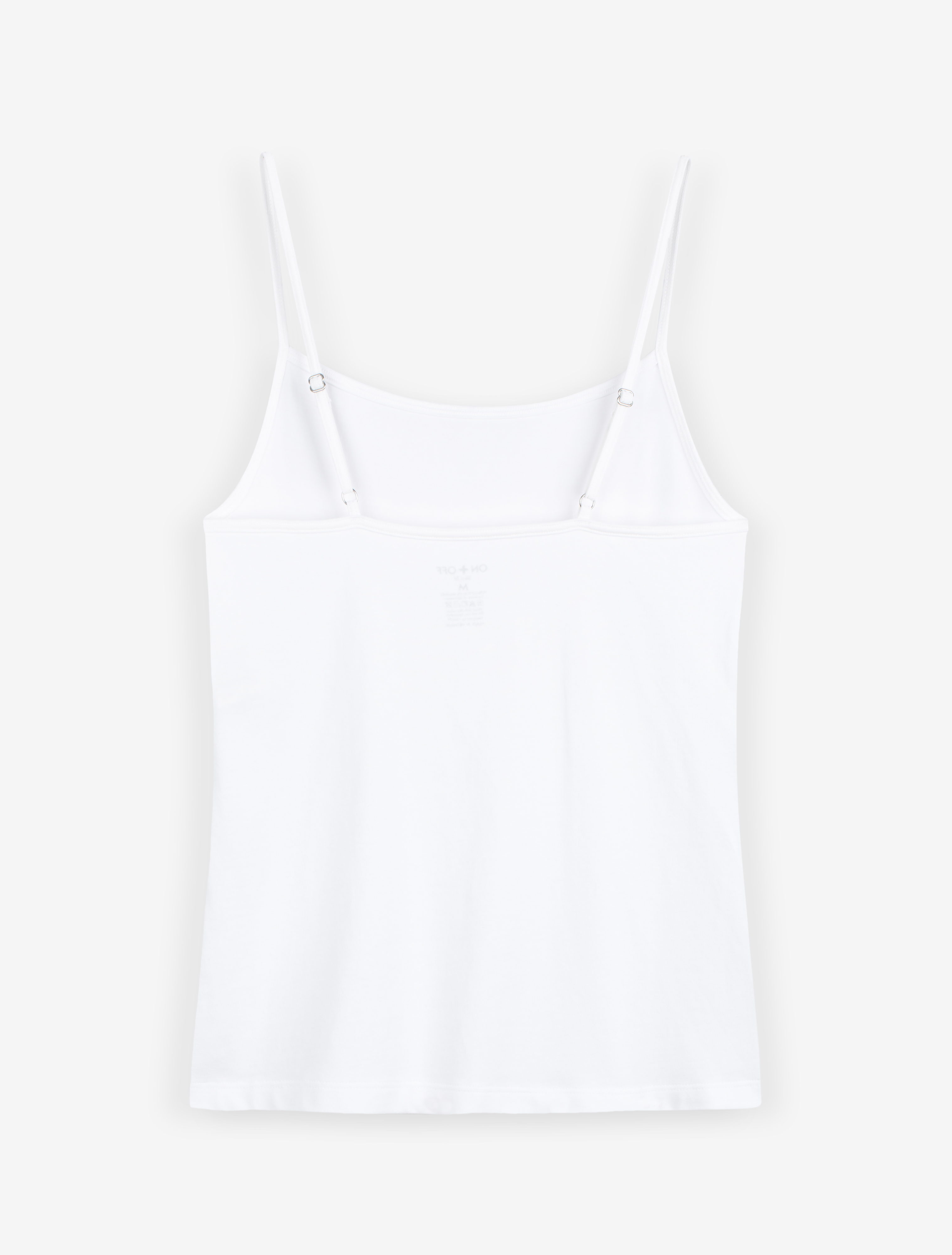 Áo cami T-top hai dây nữ ONOFF chất liệu Cotton Mỹ mềm mại - 16IM22S019