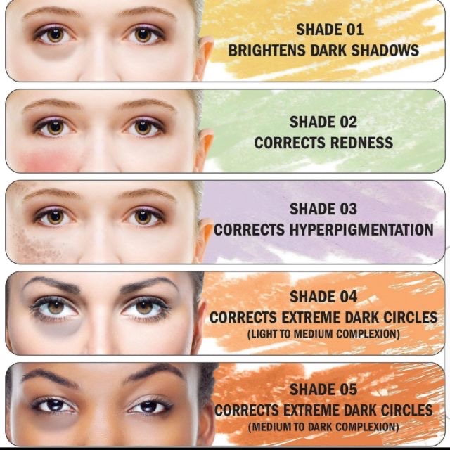 Bảng che khuyết điểm, triệt sắc NYX correcting concealer