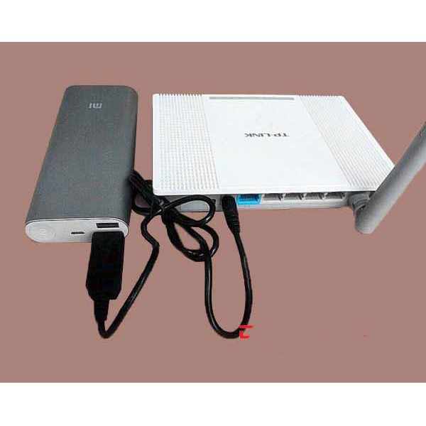 Cáp chuyển đổi điện áp từ cổng USB 5V sang 9V/12V