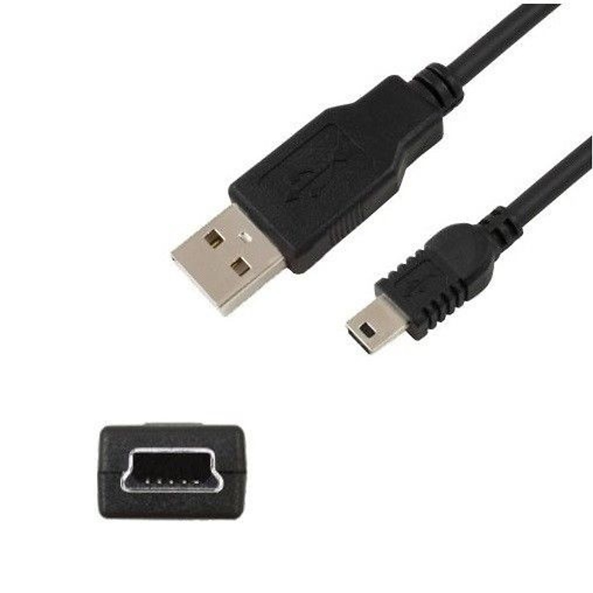 Dây Cáp Dài 2m Chuyển Đổi USB 2.0 Ra Mini USB (CÁP HÌNH THANG)