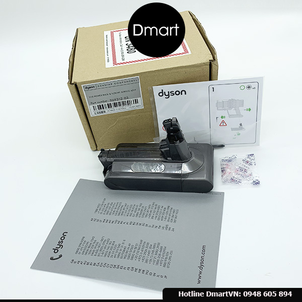 [Dyson V10 Battery] Pin sạc máy hút bụi Dyson V10 chính hãng  - 100% Authentic