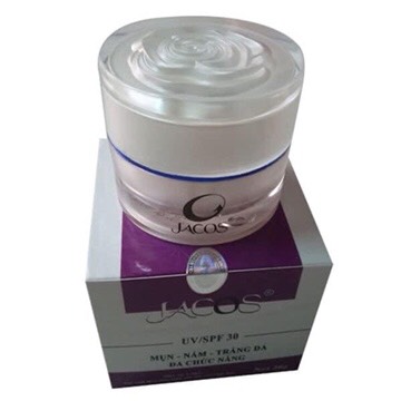 Kem Ngừa Mụn Mờ Thâm Nám Dưỡng Trắng Da Đa Chức Năng JACOS 20GR