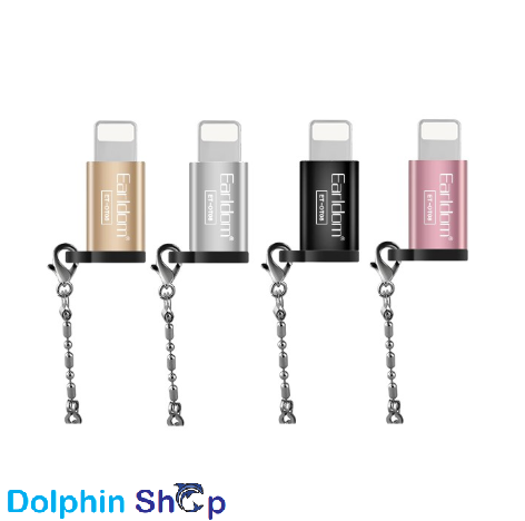 Jack Chuyển Micro Usb sang Lightning Earldom OT08