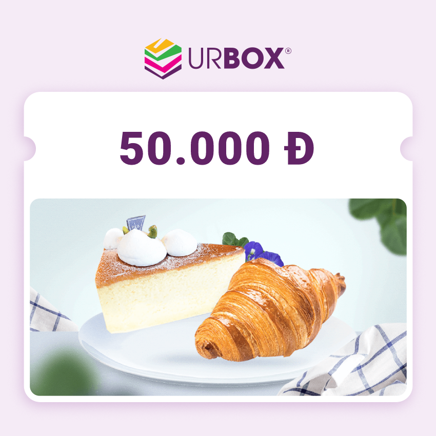 [Paris Baguette | UrBox] Evoucher mệnh giá 50,000đ
