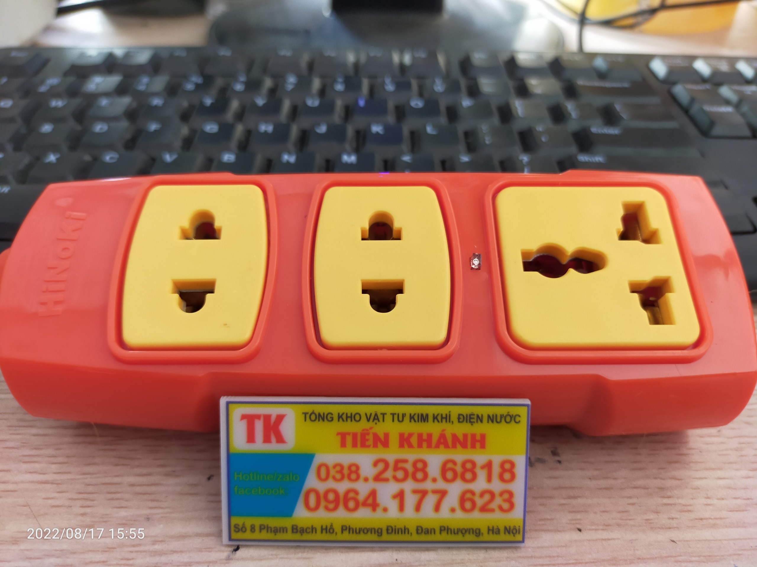Ổ Cắm Chịu Tải 6000w HINOKI Không Dây