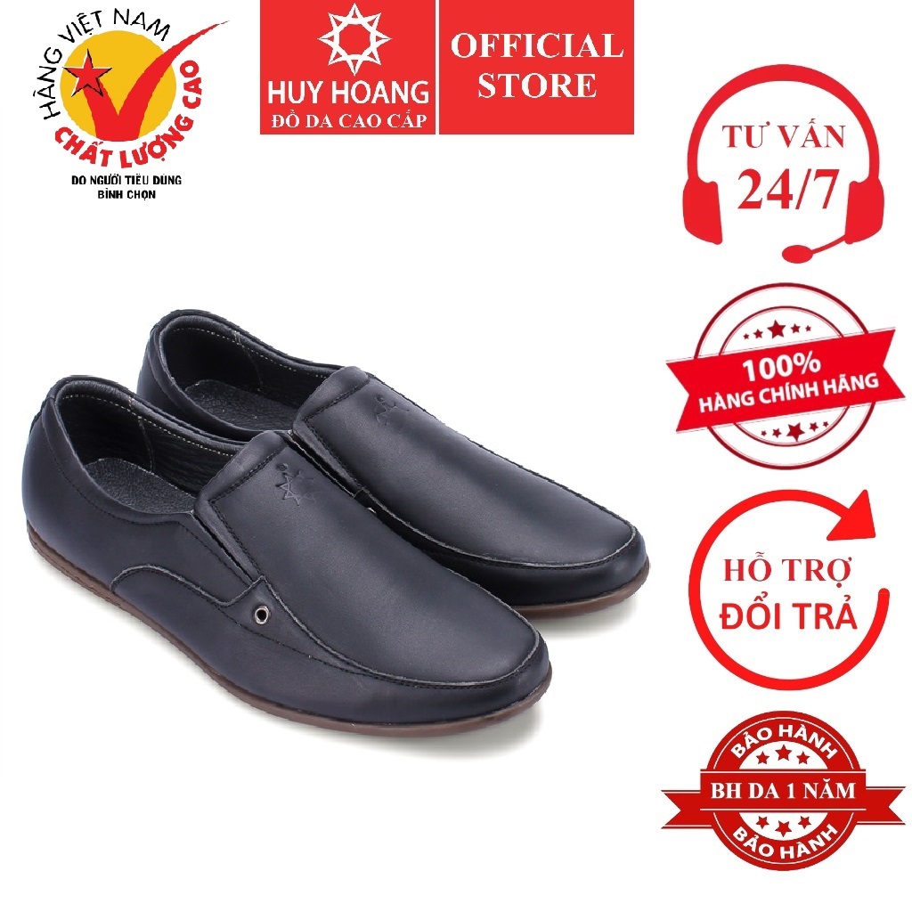 Black hollow out men's cowhide shoes hk7123
