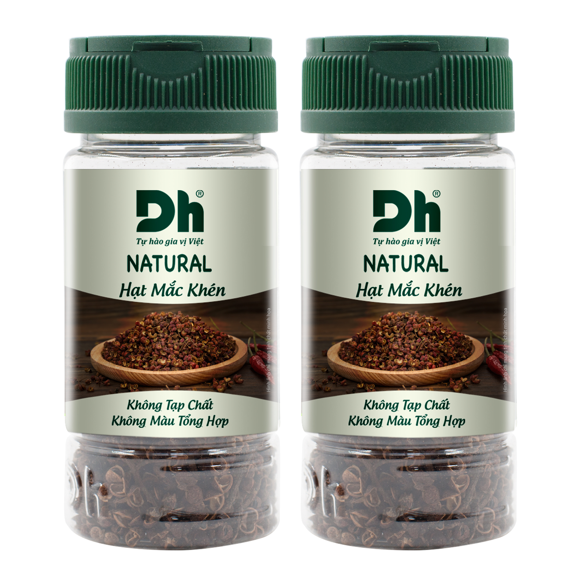 Combo 2 hũ Natural Hạt Mắc Khén 15gr Dh Foods