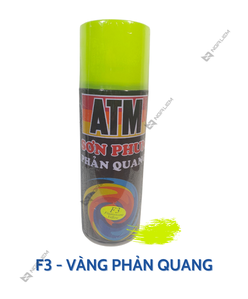 SƠN XỊT ATM SPRAY (400ML) (Màu mô tô + phản quang)