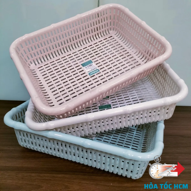 Rổ vuông trúc bé tiện dụng đa năng