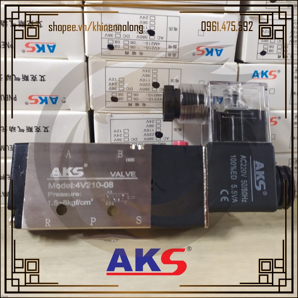 Van Điện Từ Khí Nén AKS 4V210-08