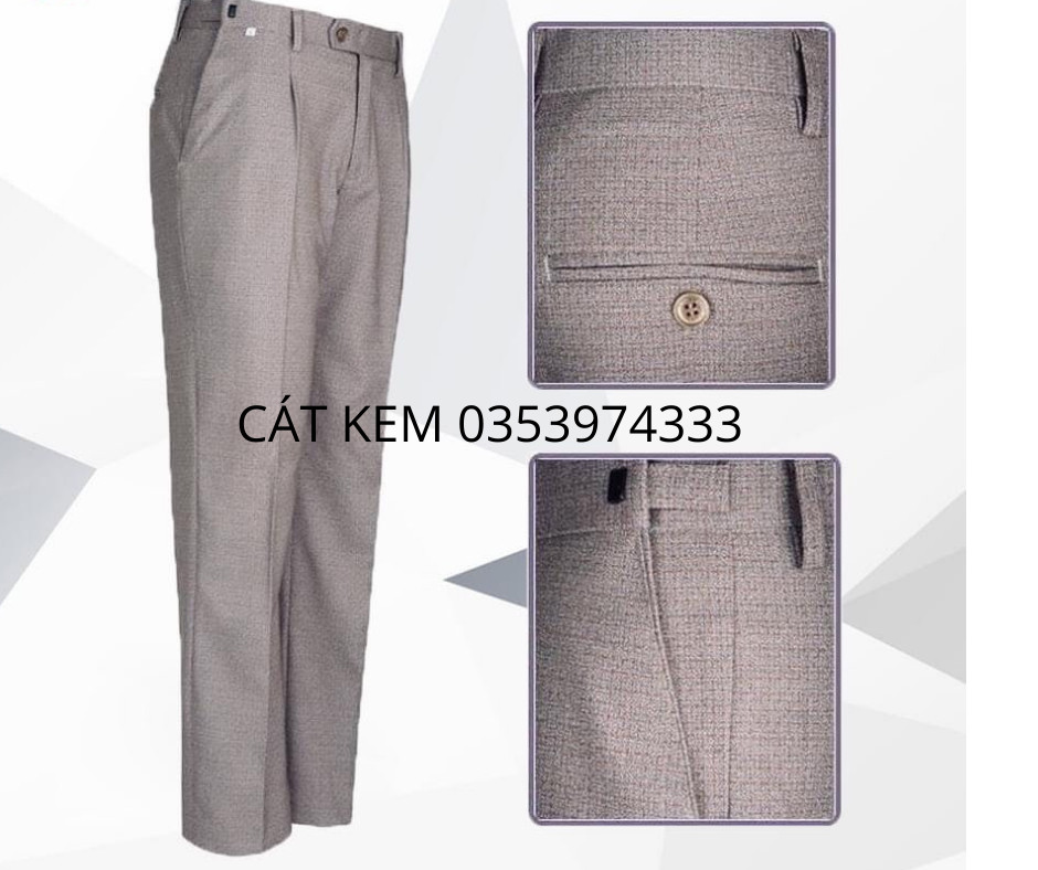 Quần âu nam trung niên cao cấp