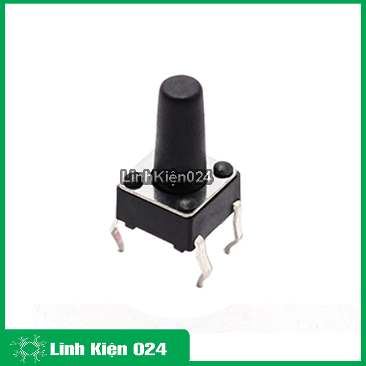 Combo 10 nút nhấn 4 chân 6x6x10mm