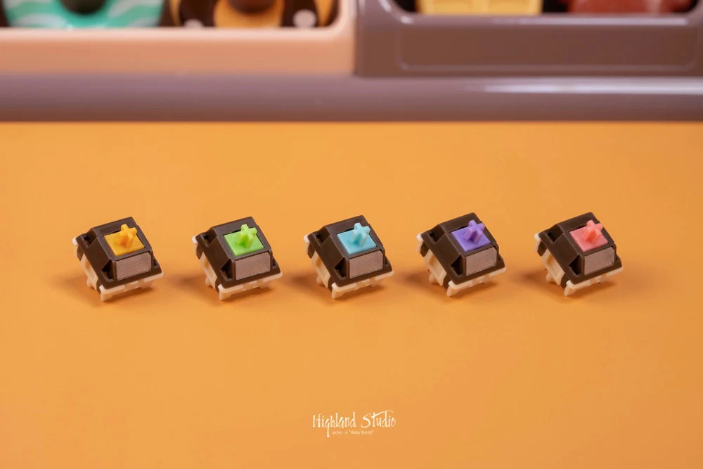 Công tắc bàn phím cơ | Switch Donuts | Linear Switch | Chất lượng cao