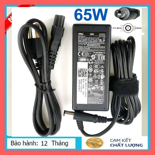 ⚡️Sạc Laptop Dell Latitude E5400 E5410 E5420 E5430 E5440 E5450 3.34A 65W Bảo Hành 12 Tháng + Tặng Dây Nguồn 1,5M