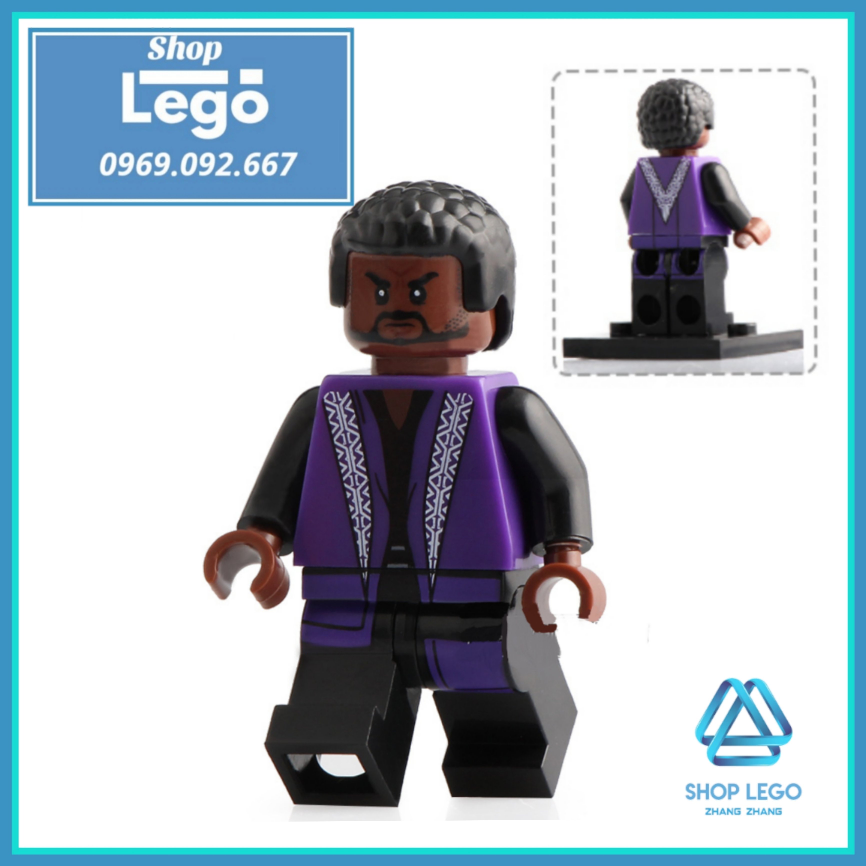 Đồ chơi Xếp hình Black Panther TChalla WKabi Wakanda Killmonger Shuri báo đen Lego Minifigures Xinh X0191