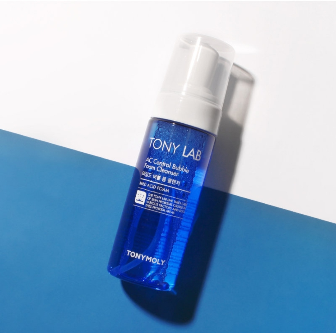 Sữa rửa mặt cho da dầu, da mụn (da dầu mụn) Tonymoly Tony Lab AC Control Ance Bubble Foam