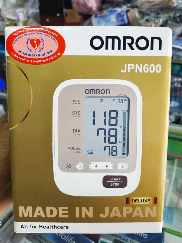 Máy đo huyết áp điện tử Omron JPN600 cao cấp