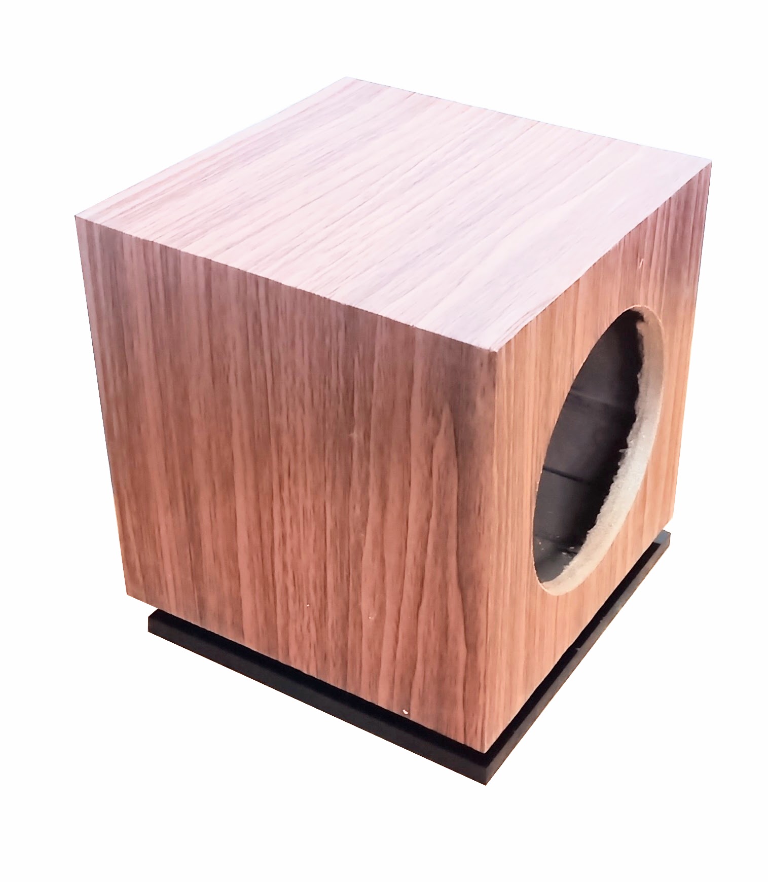 Vỏ thùng loa 10cm dạng sub có đế, dành cho loa 10cm
