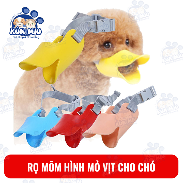 [Hoàn Tiền 10%] Rọ mõm hình mỏ vịt Aduck cỡ nhỏ cho chó 3-5kg