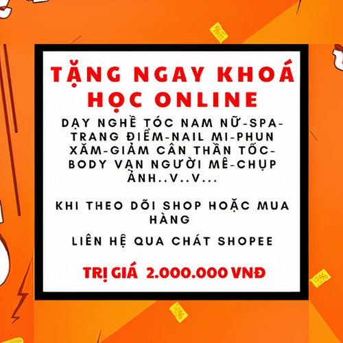 Khăn áo choàng cắt tóc - mỹ phẩm ola