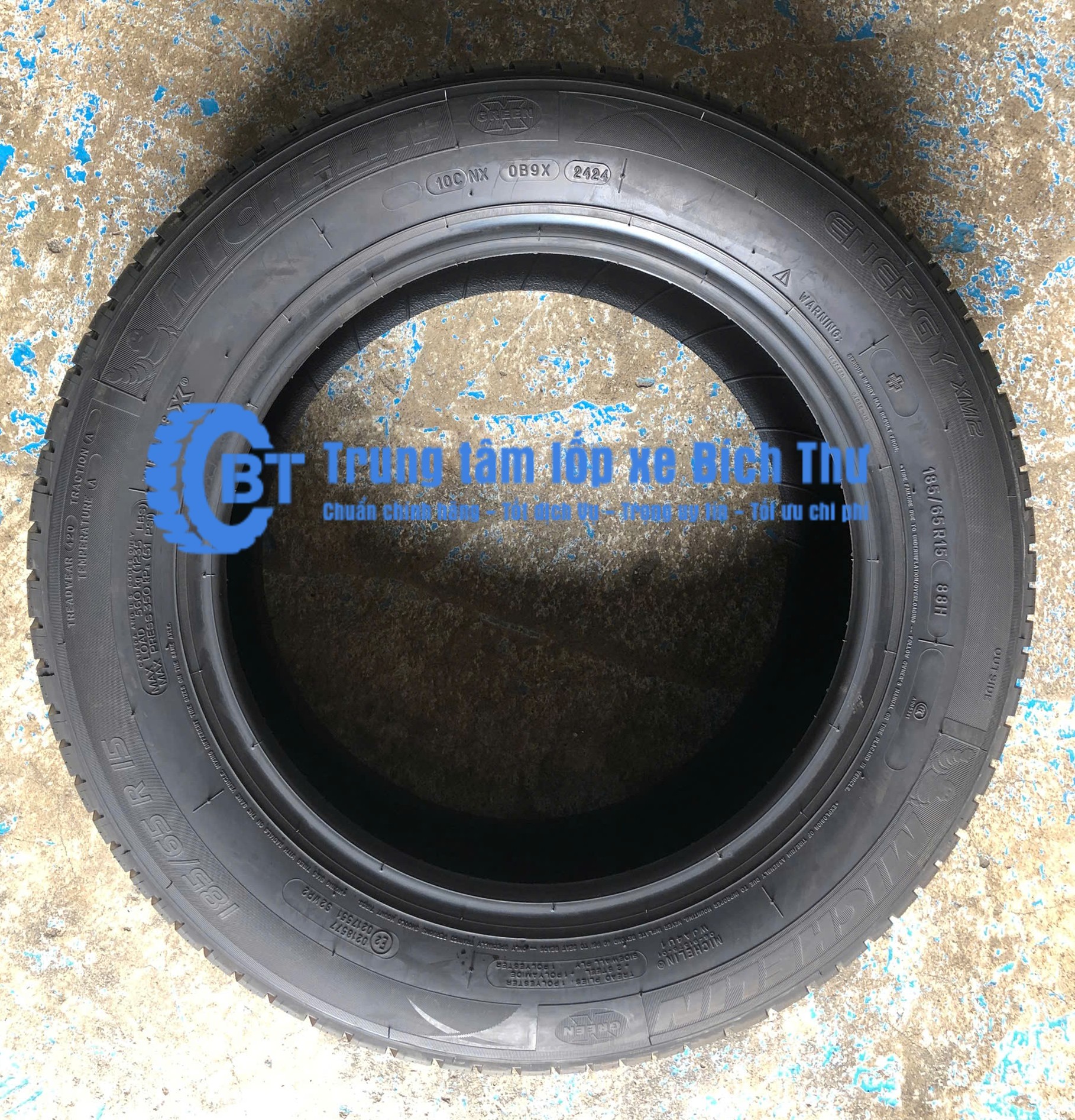 Lốp Michelin 185/65R15 XM2+