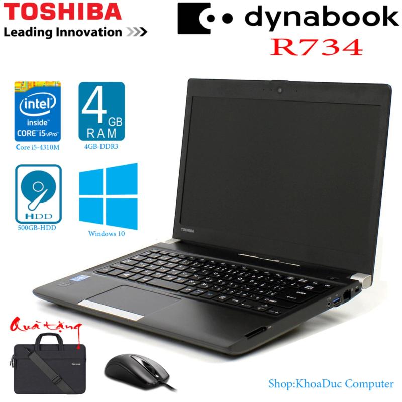 Laptop Nhật Bản Toshiba Dynabook R734 Core I5-4310M, 4GB Ram, 500gb HDD, Siêu Bền