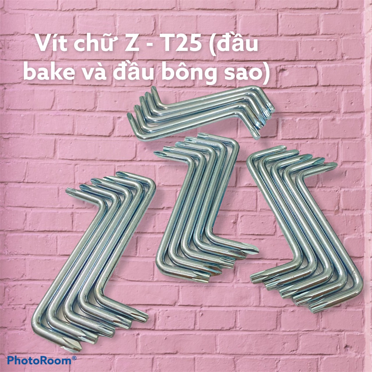 Vít chữ Z - T25 ( đầu bake và đầu bông sao )
