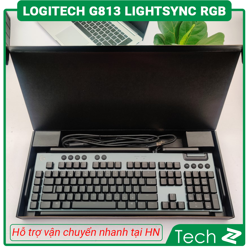 Bàn Phím Cơ Logitech G813 Lightsync RGB