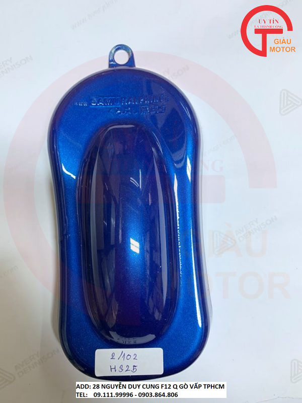 Sơn xit Samurai H325 màu xanh dương Wave Honda  Wave Blue