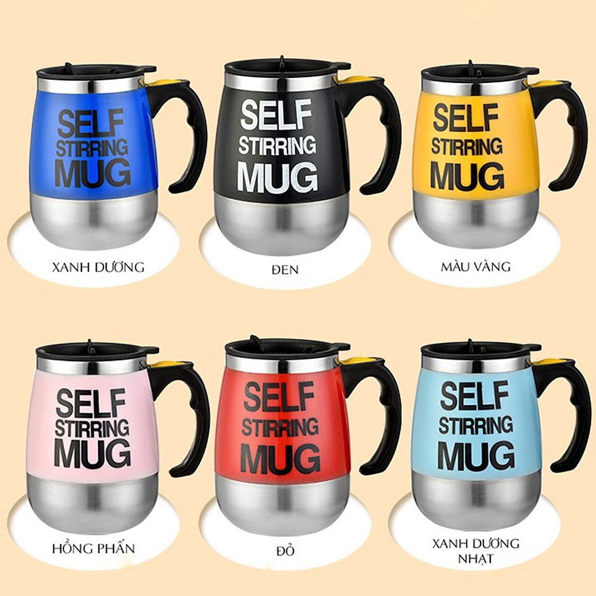 ⛔FREESHIP⛔ Cốc cafe tự khuấy (LOẠI DÀI)